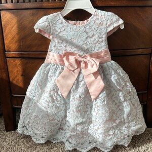 Rare editions lace formal dress 18M